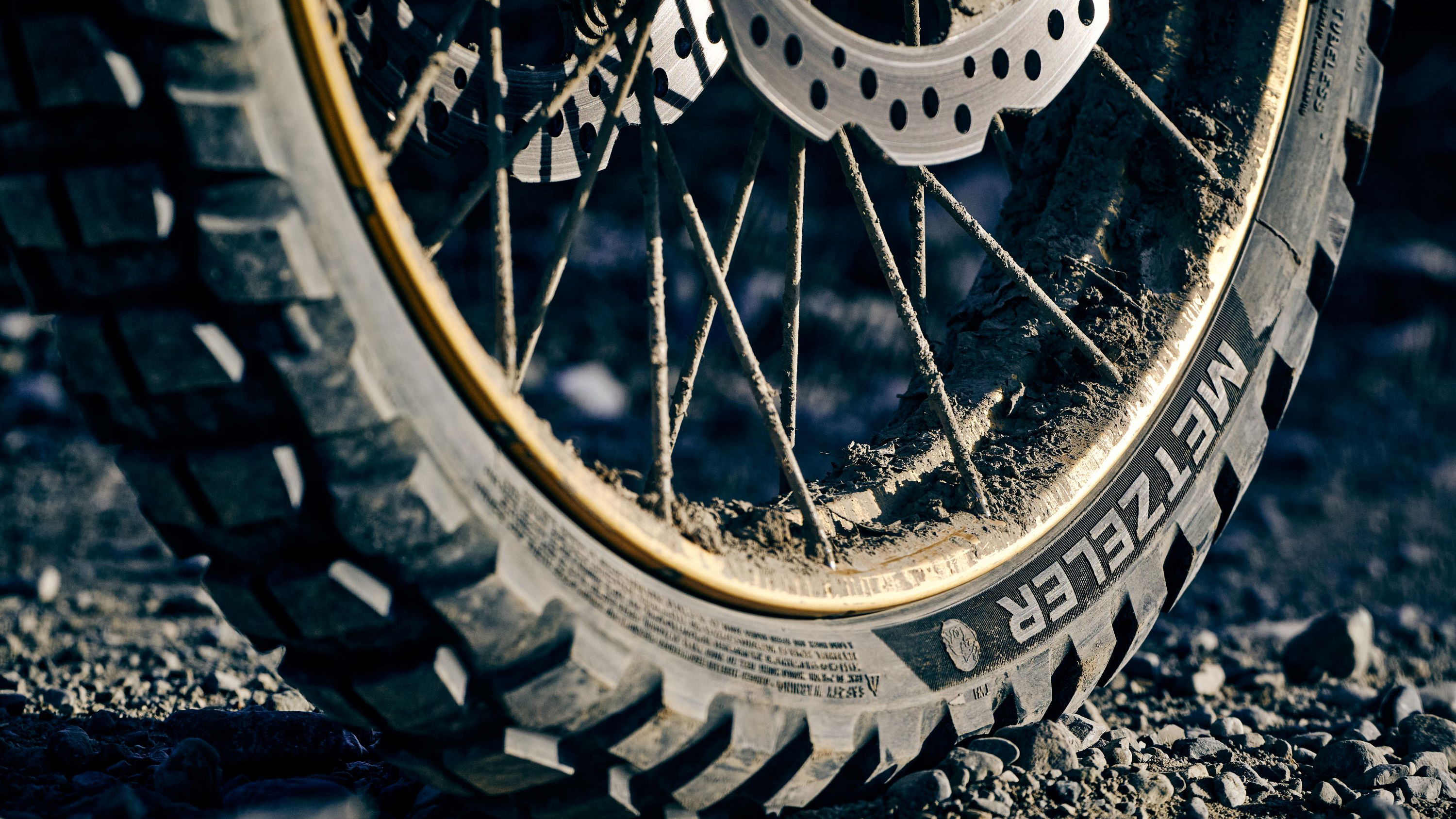 Metzeler Karoo 4 tyre.