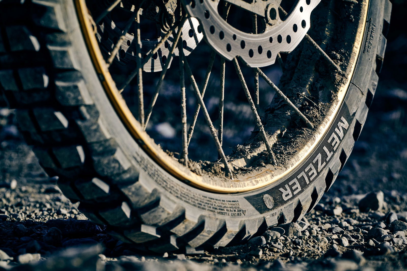 Metzeler Karoo 4 tyre.