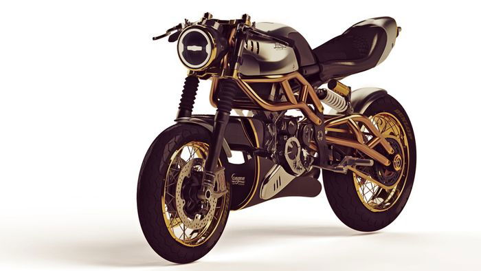 Langen two-stroke cafe racer