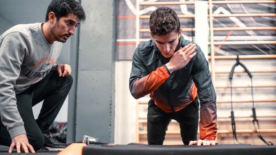 Marquez ramps up rehab after surgery