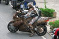 2009 Kawasaki Z750 first riding shot