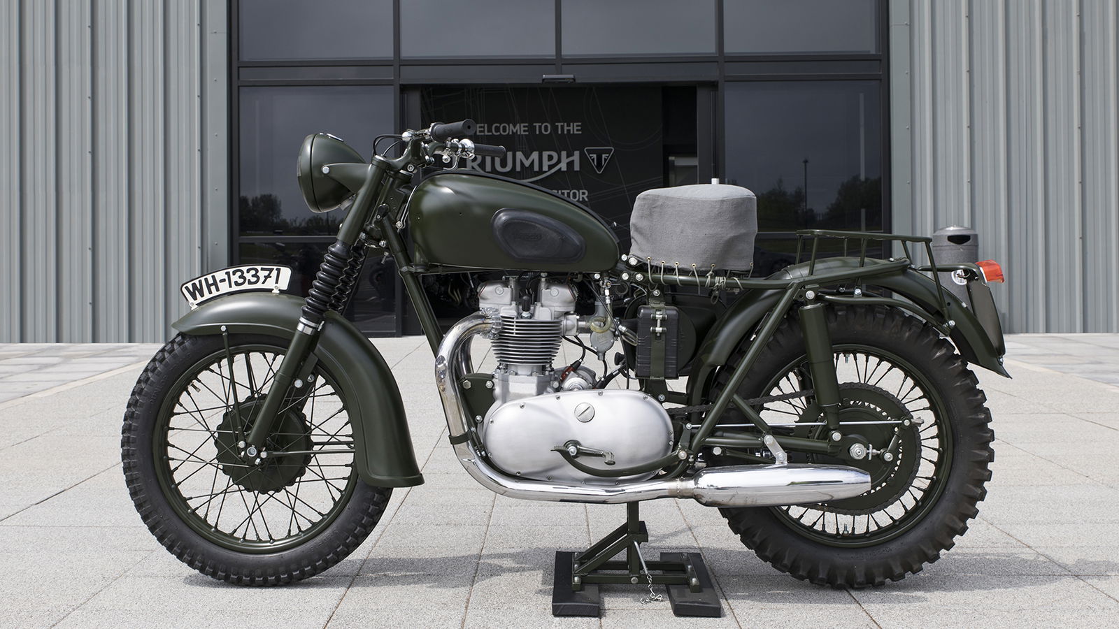 McQueen Triumph to get first public airing for 40 years