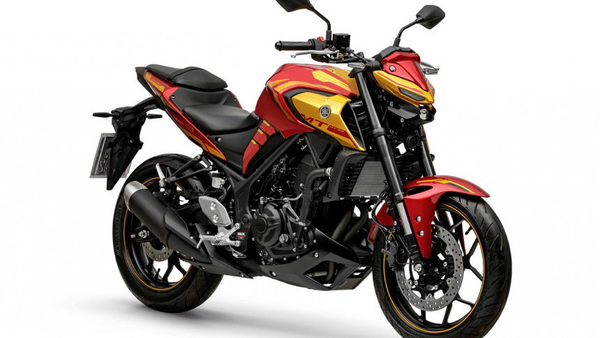 Yamaha MT-03 Iron Man edition Brazil