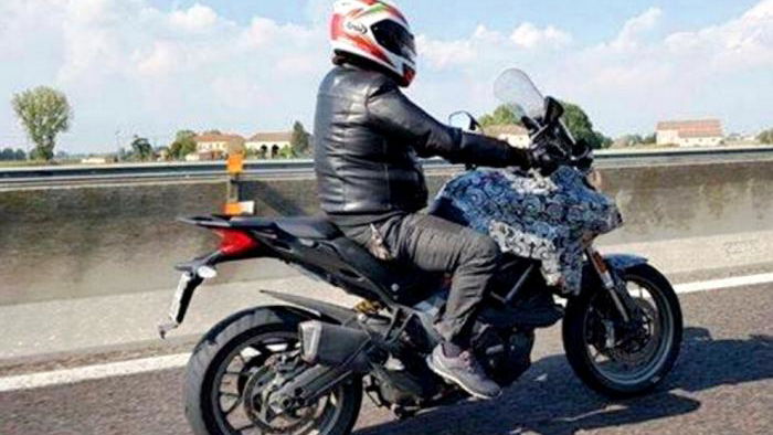 Ducati Multistrada spy shot