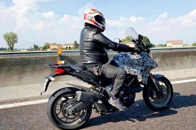 Ducati Multistrada spy shot