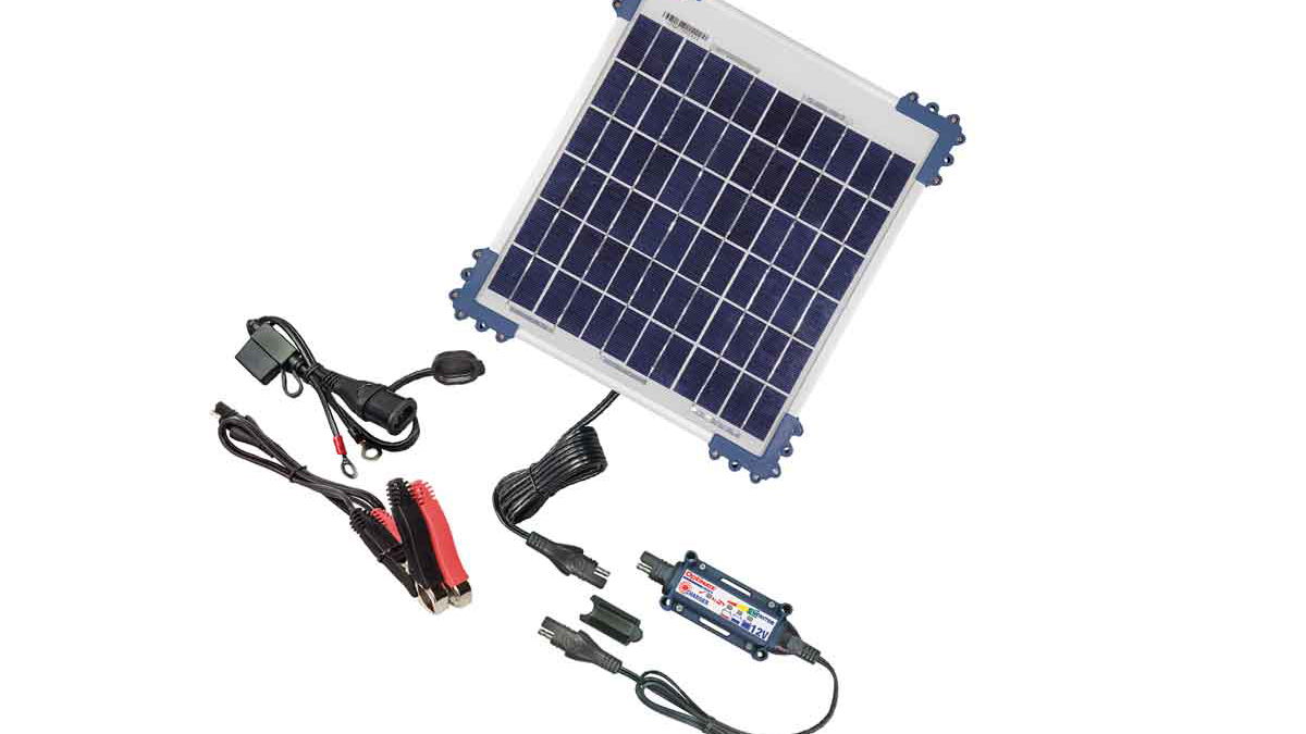 New solar-powered charger from OptiMate