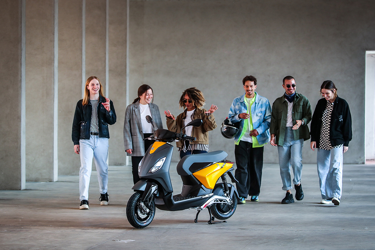 New electric scooter from Piaggio
