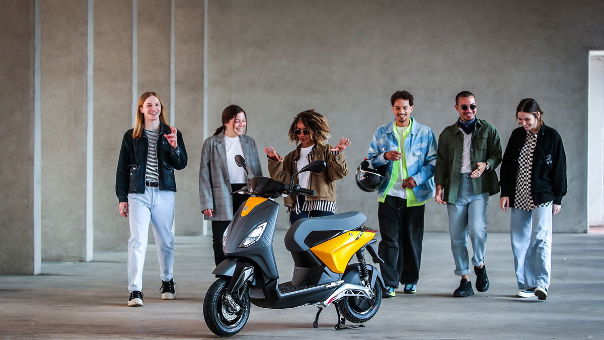 piaggio one electric scooter 2021