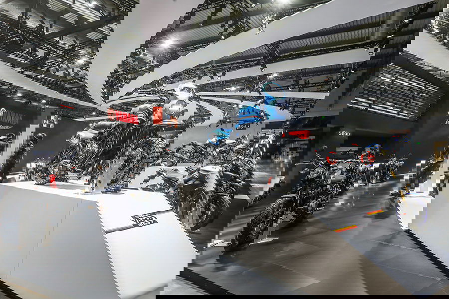 Yamaha at the 2019 EICMA show
