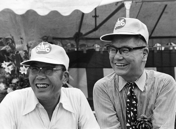 Sorchiro Honda and Takeo Fujisawa