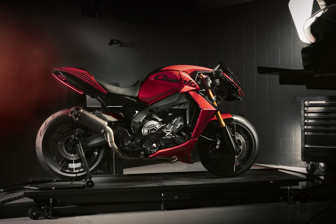 The Yamaha MT-09 SP can be a futuristic superbike thanks to Puig