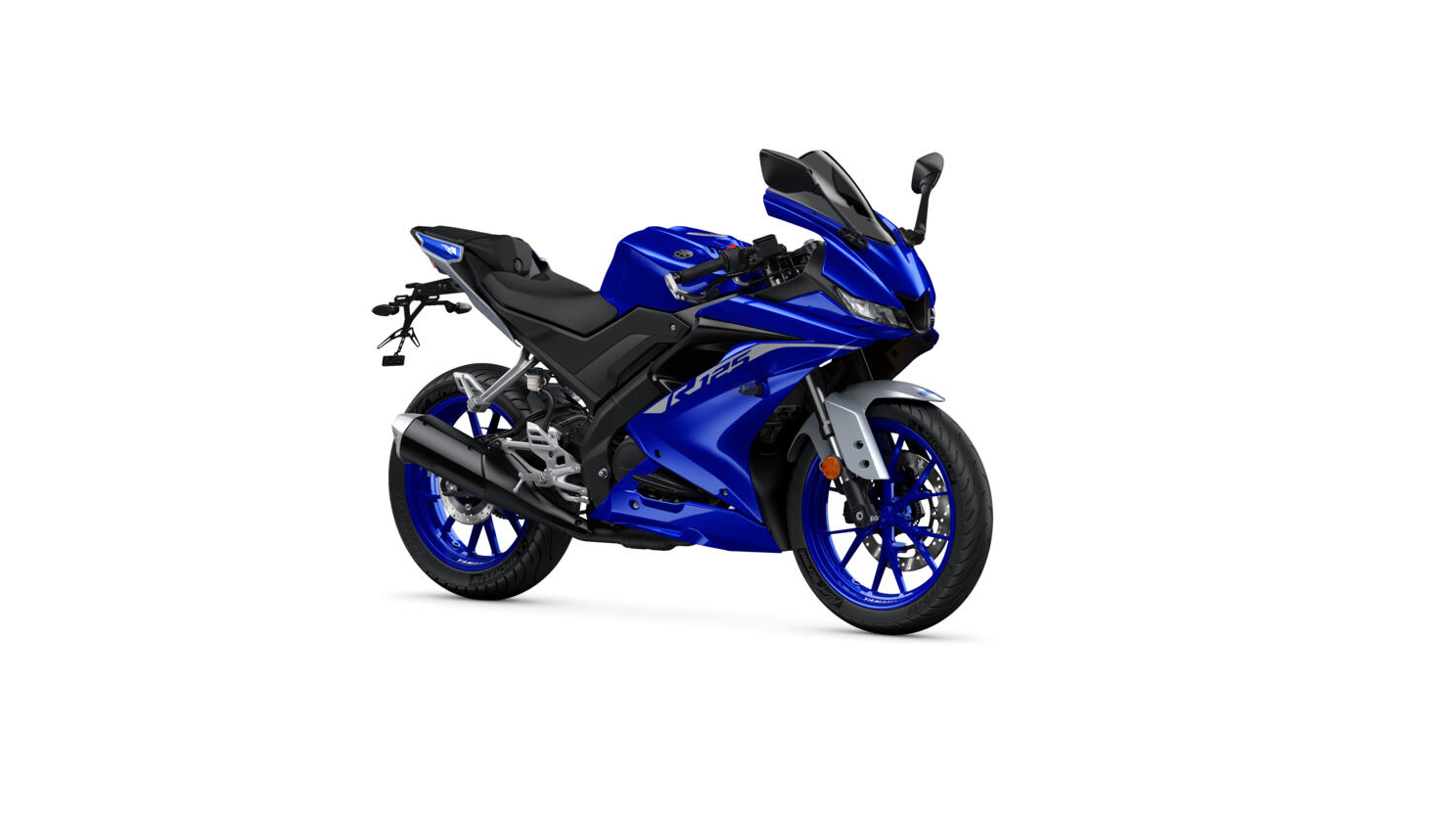 Yamaha R125 Sport Pack, studio shot.