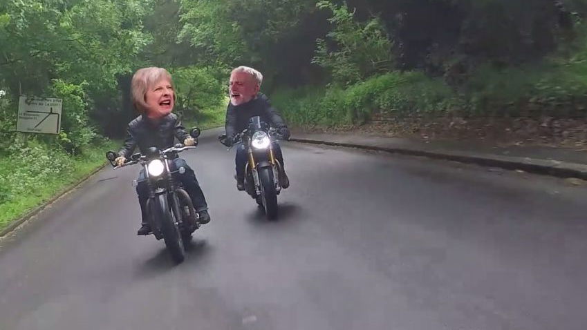 Theresa May & Jeremy Corbyn