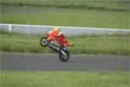Biker killed in fireball horror