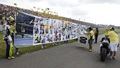 Valentino Rossi's 100th GP victory celebration