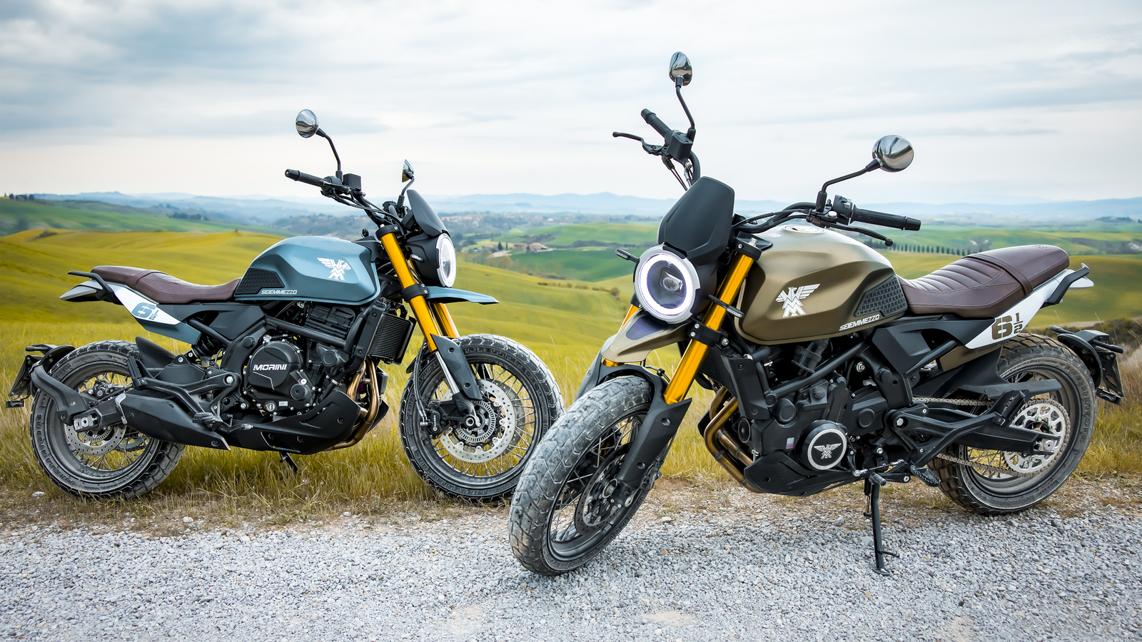 Moto Morini Seiemezzo SCR e STR.