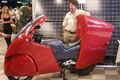 Inventor introduces solar powered motorcycle