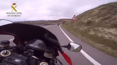 speeding motorcycles