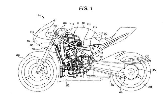 Suzuki turbo engine patent