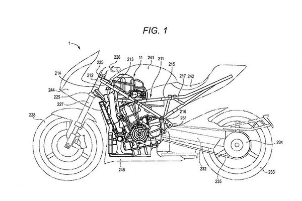 Suzuki turbo engine patent