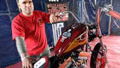Biker builds Gerry Tobin tribute