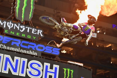 Eli Tomac, 2022 Detroit Supercross. - Yamaha Racing