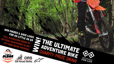 Two Wheels for Life Prize Draw KTM Alpinestars