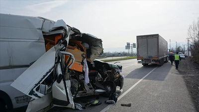 Aftermath of collision involving Can Oncu and Deniz Oncu