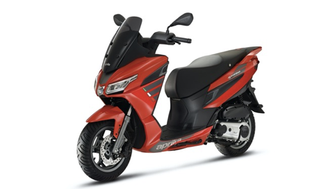 New 2021 Aprilia SXR 50 scooter 