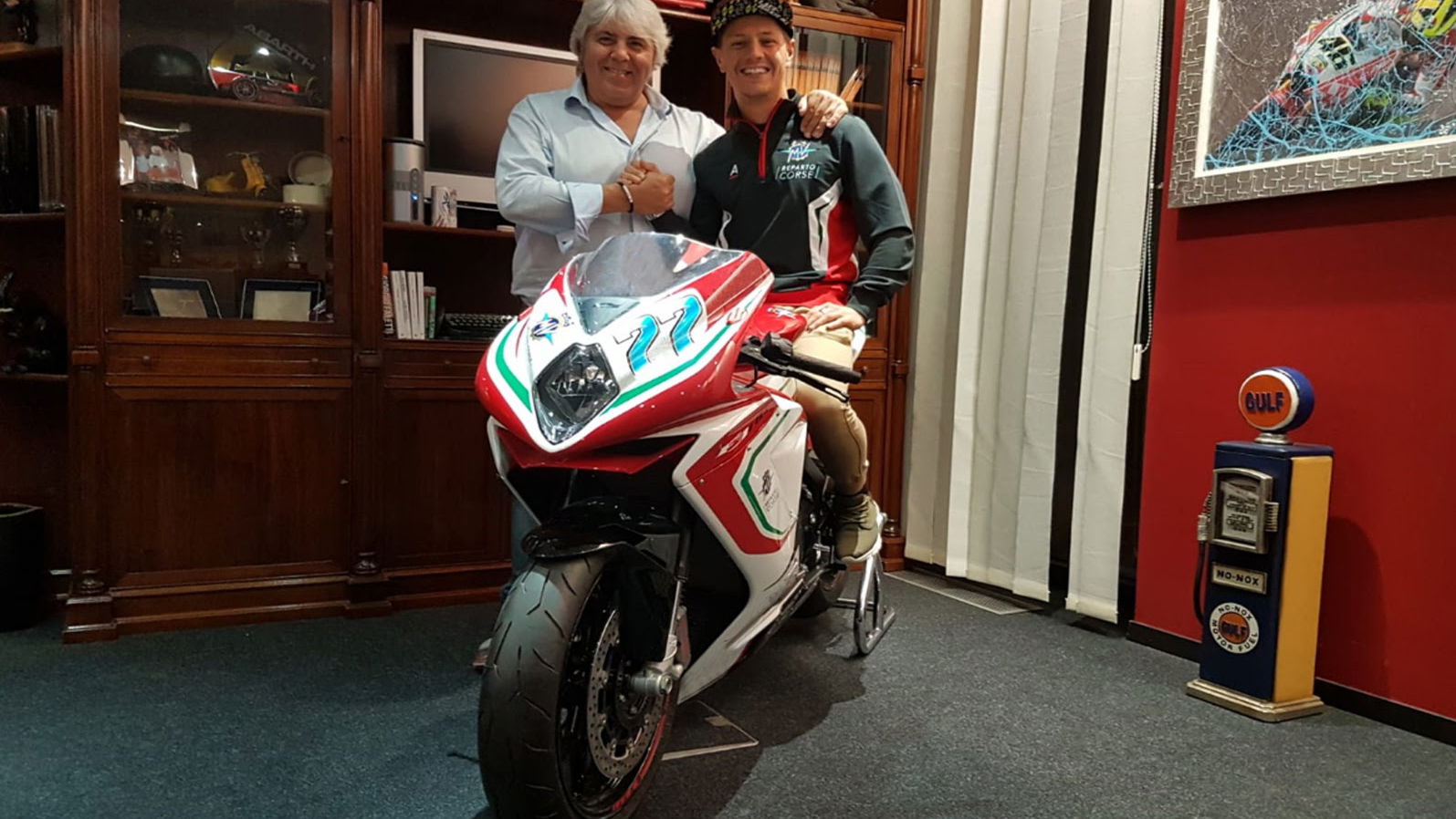 Aegerter joins MV Agusta Forward Moto2 project for 2019