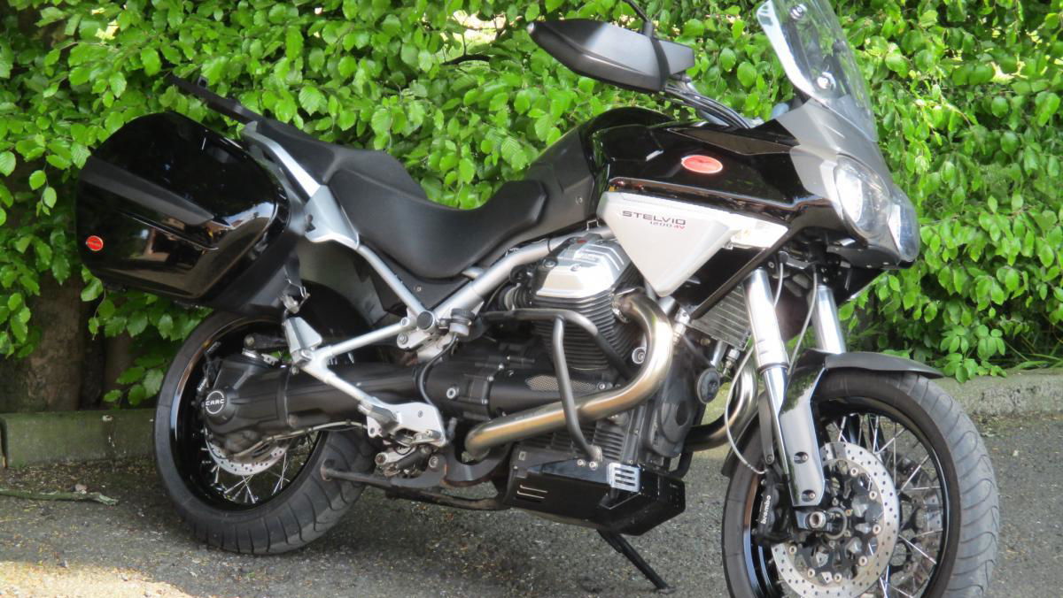 Bike of the day: Moto Guzzi Stelvio 1200