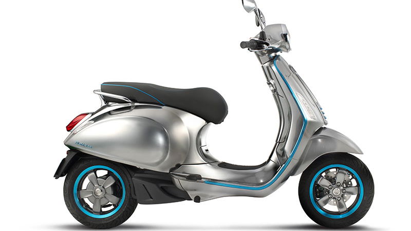 Vespa goes electric