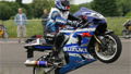 Wheelie show off biker jailed over death