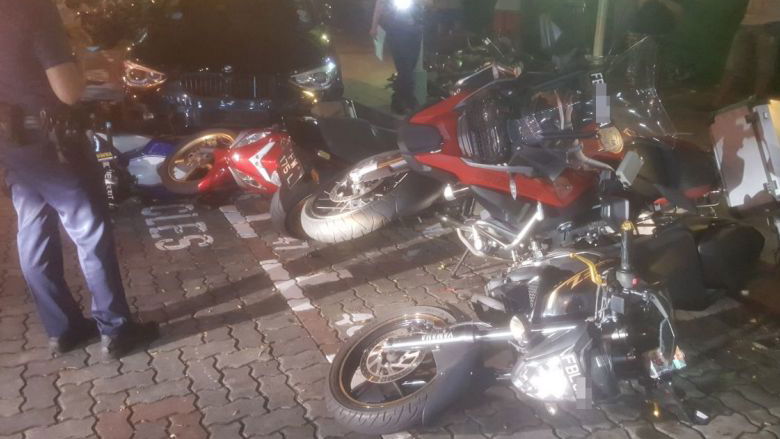 Ten bikes massacred by drink-drive suspect