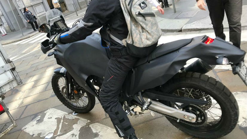 Yamaha Tenere 700 prototype spied in Milan