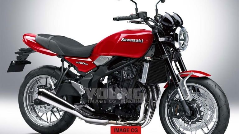 Proposed Kawasaki Z400RS render by Young Machine. - Young Machine