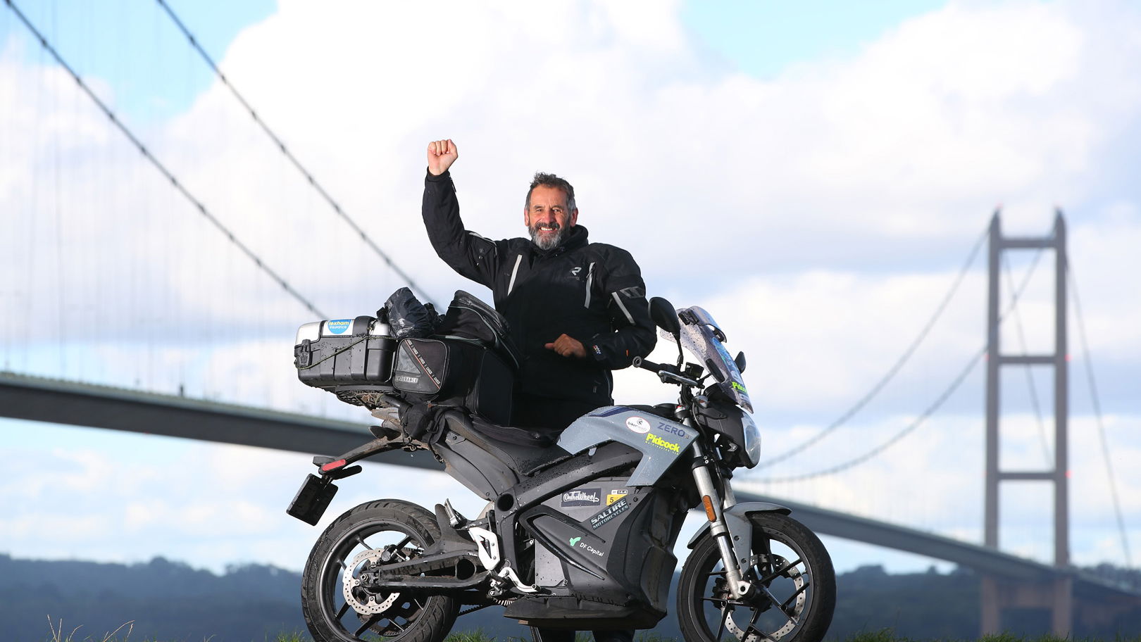 Zero S Electric motorcycle circumnavigation of United Kingdom