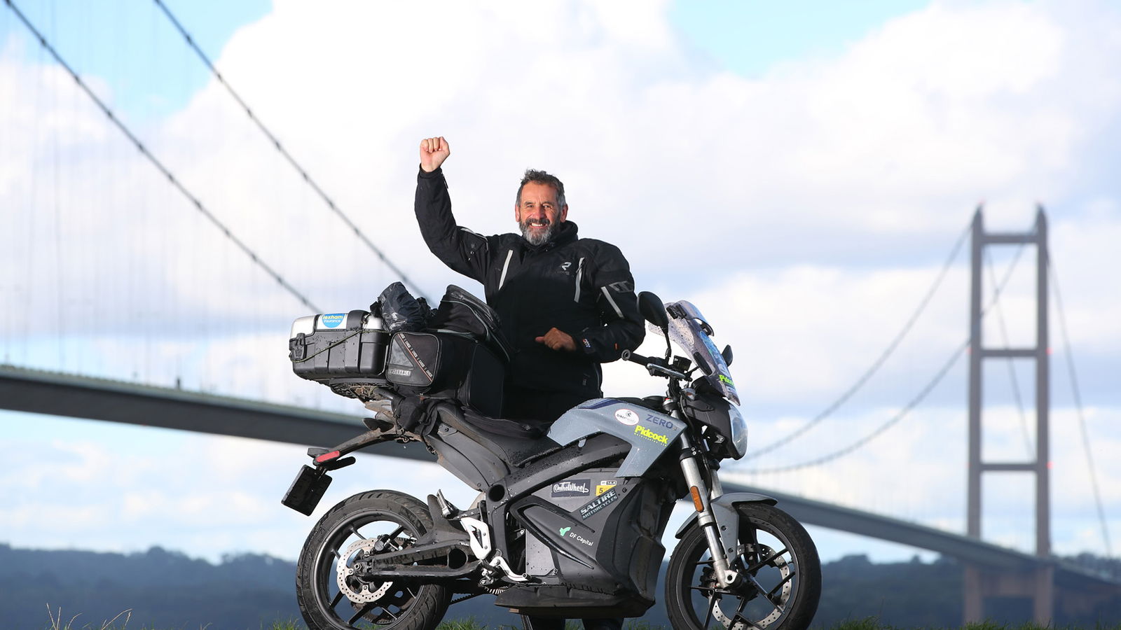Zero S Electric motorcycle circumnavigation of United Kingdom