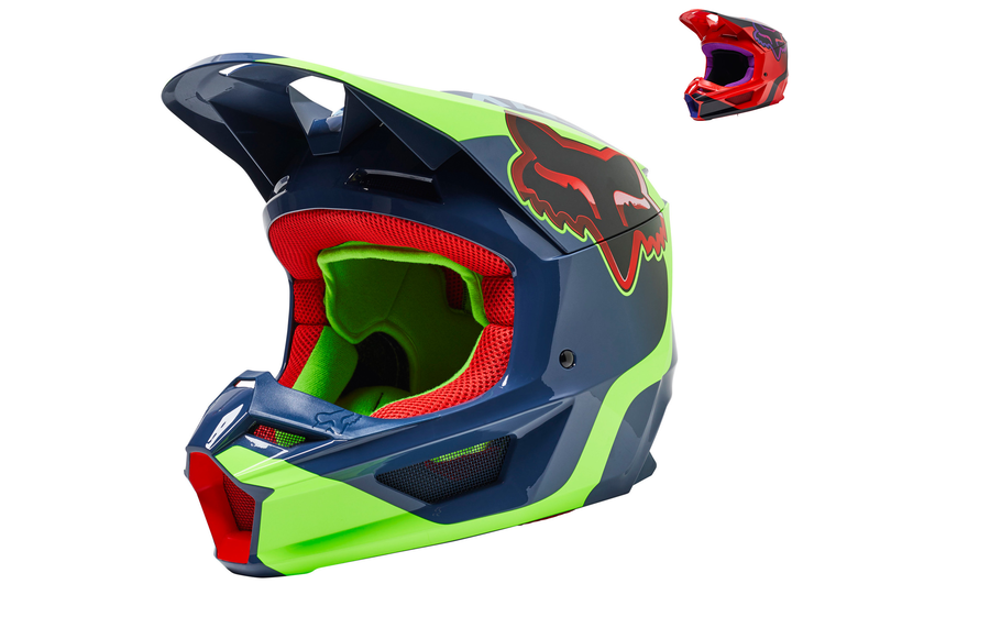 Fox Racing 2022 V1 Venz Motocross Helmet