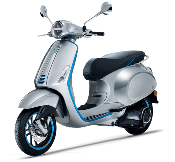 Vespa Elettrica mixes retro styling and high technology