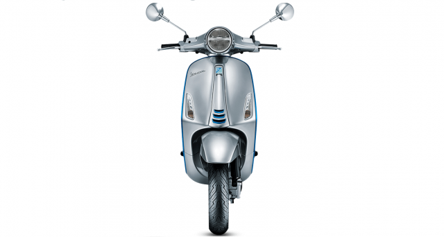 Vespa Elettrica mixes retro styling and high technology