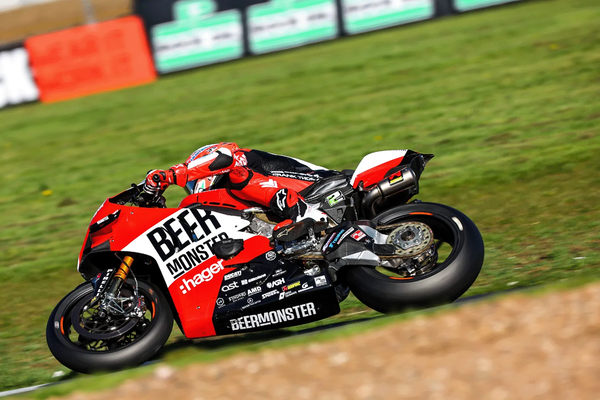 Glenn Irwin, 2023 Silverstone BSB. - Paul Bird Motorsport