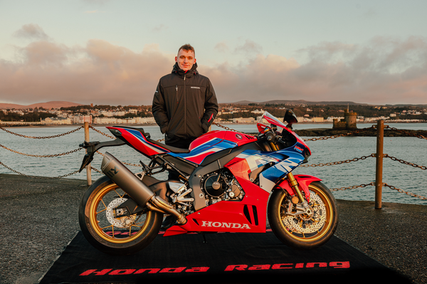 Nathan Harrison with Honda CBR1000RR-R Fireblade. - Honda