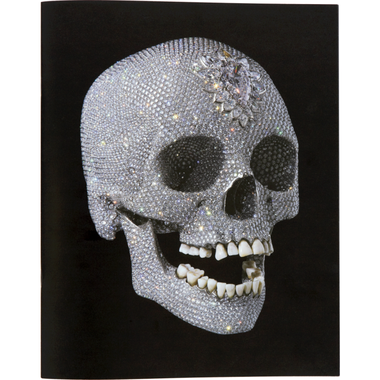 Damien Hirst motorbike helmet paint job