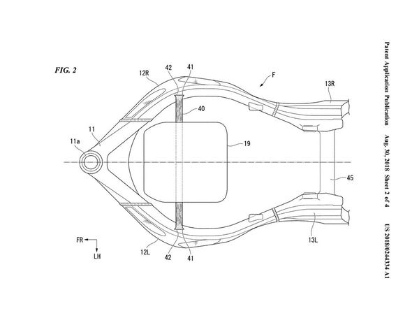 Honda carbon frame patents