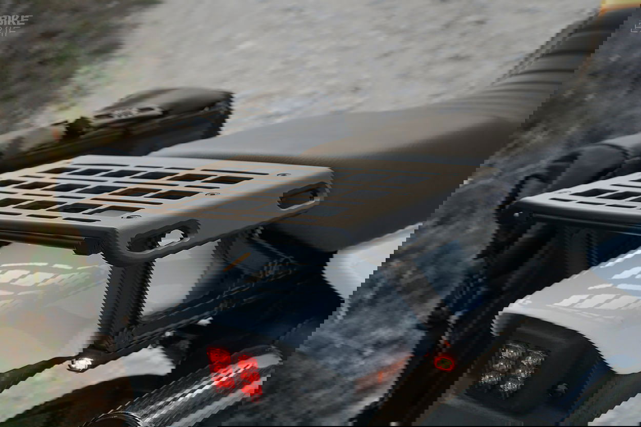 transalp rear carrier