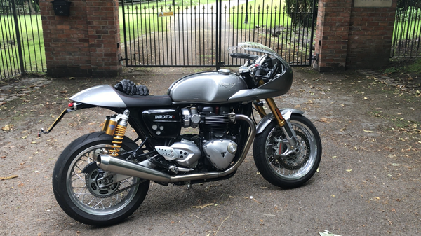 Triumph Thruxton R Track Racer review