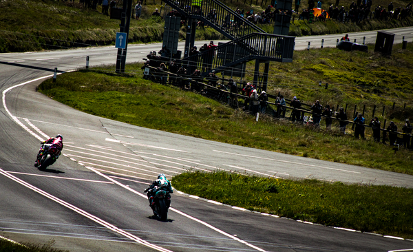 John McGuinness, Michael Dunlop, 2023 Isle of Man TT, Superstock.