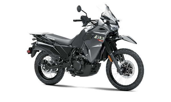 2023 Kawasaki KLR 650 S in Pearl Storm Grey