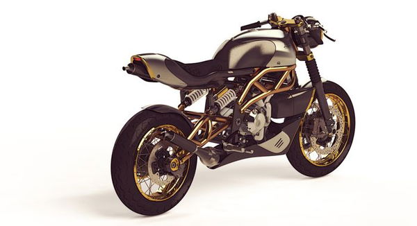 Langen two-stroke cafe racer